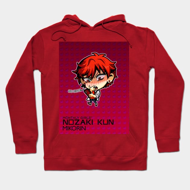 Gekkan Shoujo Nozaki kun! Mikorin so cute! Hoodie by Angsty-angst